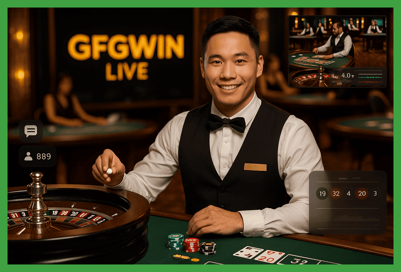 O GFGWIN Live Casino lança promoções regularmente