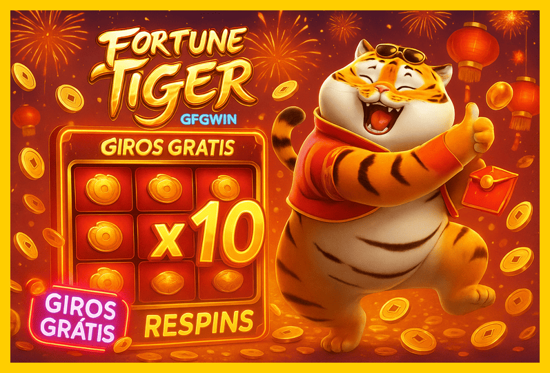 Fortune Tiger é um jogo imperdível no GFGWIN Casino